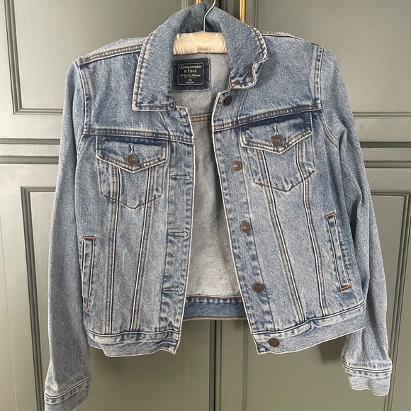 Abercrombie and Fitch Denim Jacket XS - Picture 1 of 4